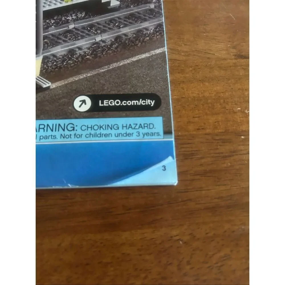 LEGO City Train Station #60050 Instruction Manual Only 1,2,3 (6004)